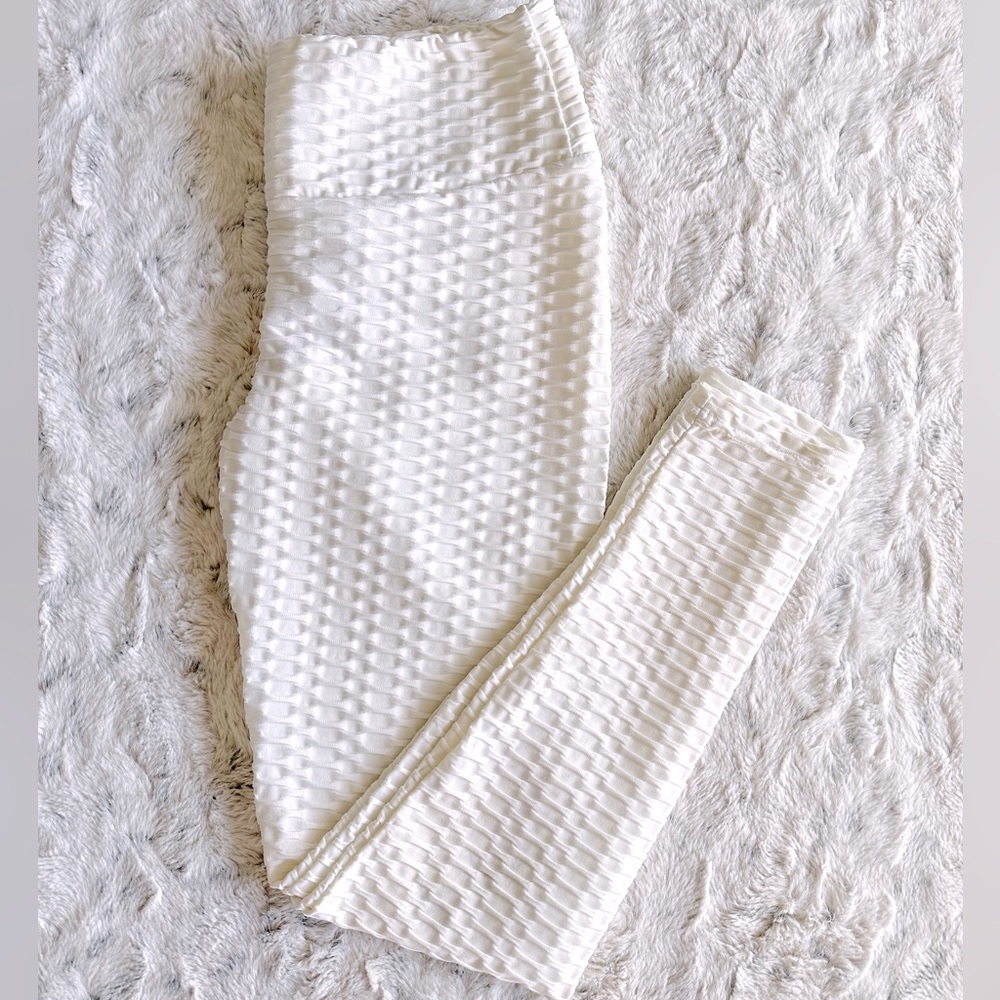 White Leggings M